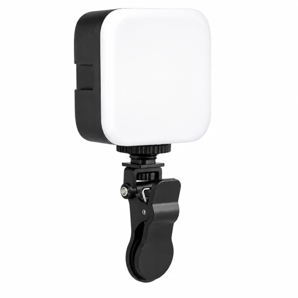 Luz LED Clip Multifunción para Celular y Cámara