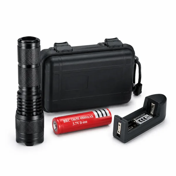 Linterna tactica led recargable