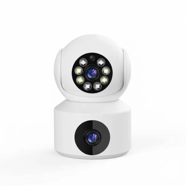 Cámara WiFi de Seguridad con Doble Lente
