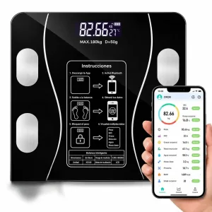 Balanza Digital Bluetooth 180 kg